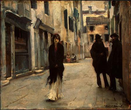 John Singer Sargent Sargent Street in Venice China oil painting art